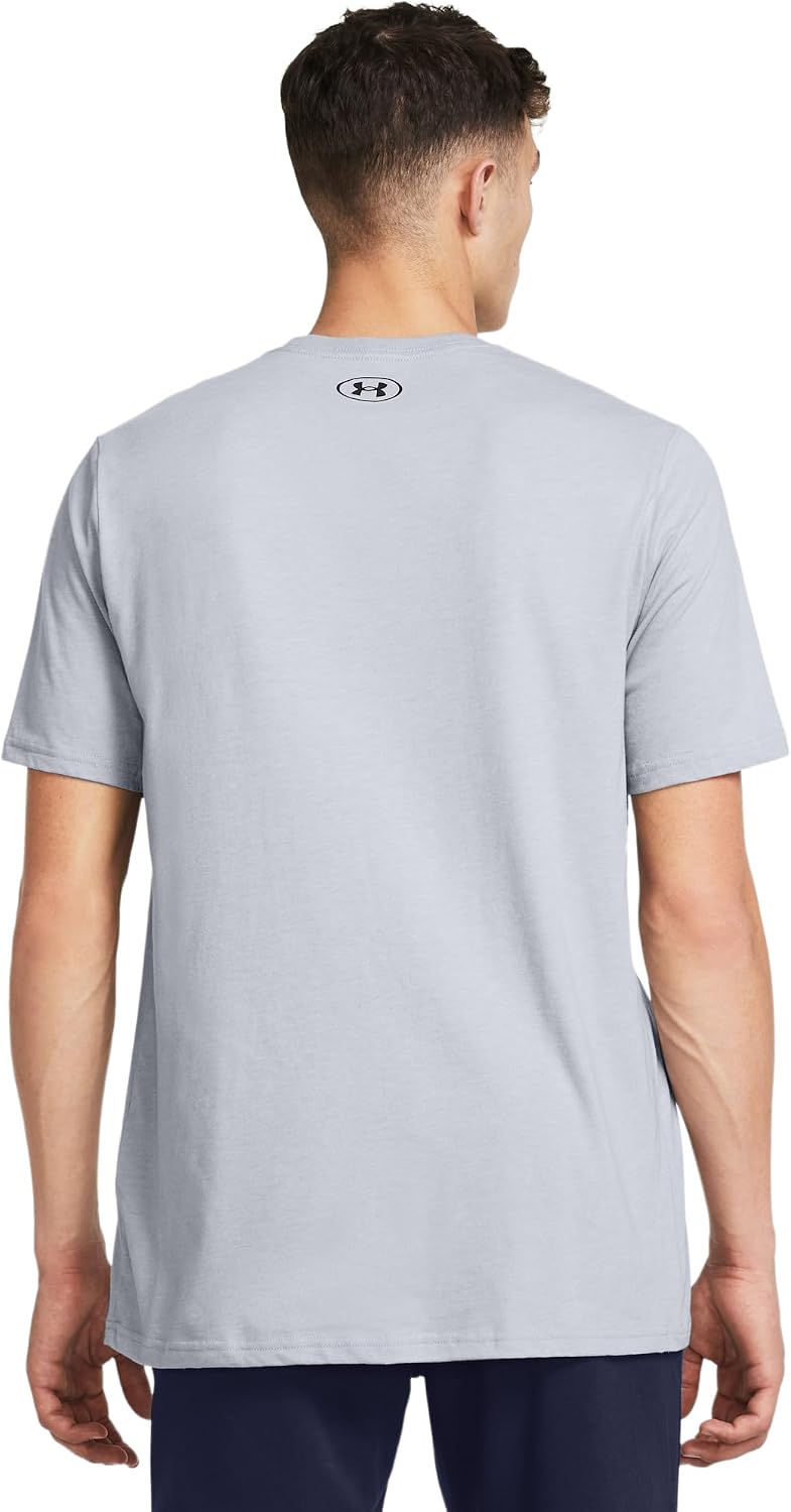 Thumbnail 3 de Under Armour UA GL Foundation T-Shirt, Gris Medio, Hombre 🏋