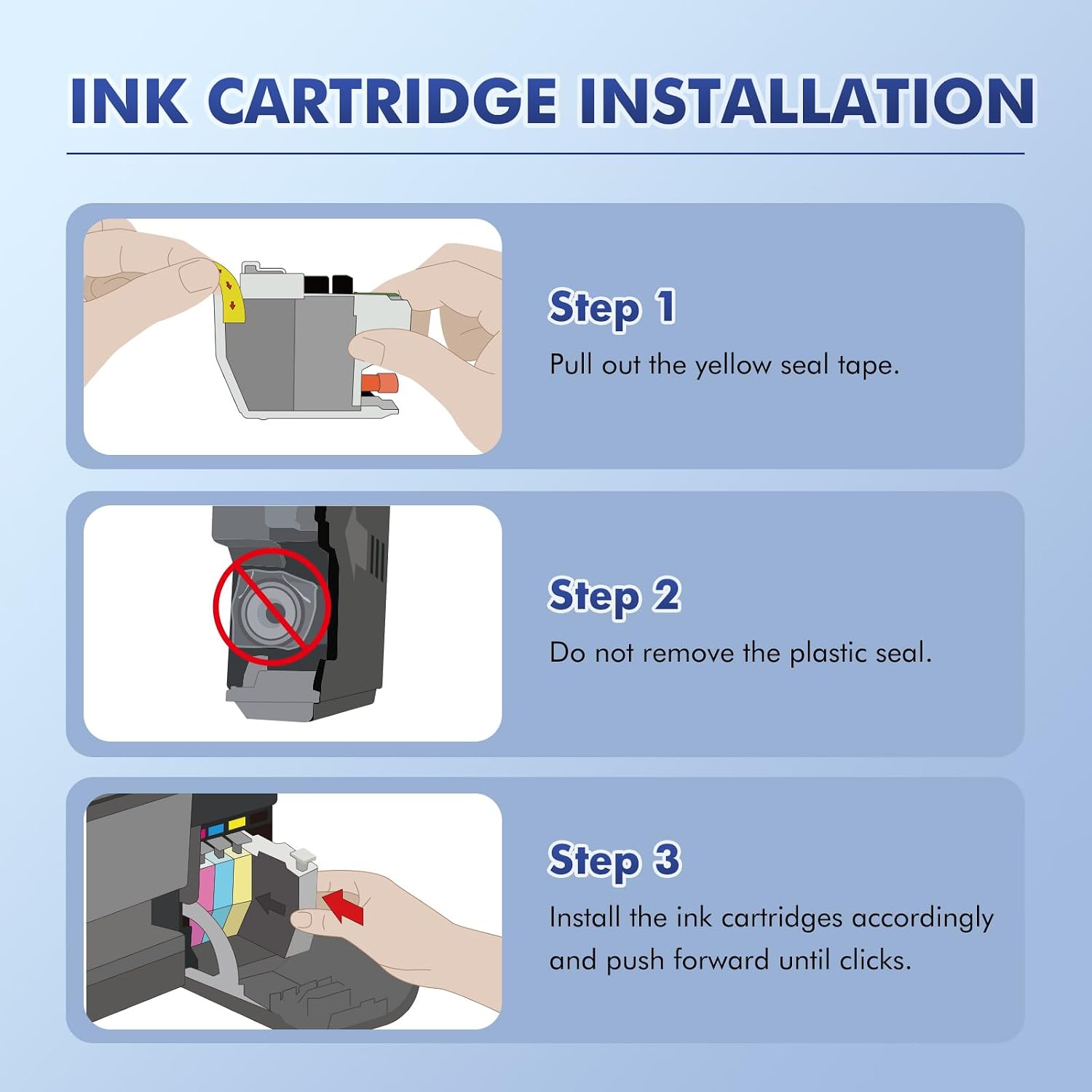Thumbnail 3 de Brother-Compatible LC401XL Ink Cartridges