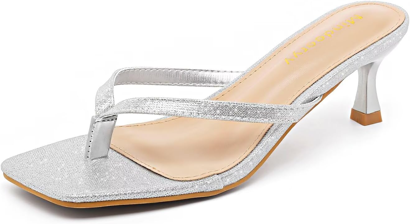 Thumbnail 6 de Mindeeryy Thong Sandals 2.4-Inch Heel