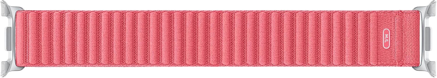 Detalle de Samsung Galaxy Official Fabric Band (M-L) for Watch8 and Watch8 Classic – Red