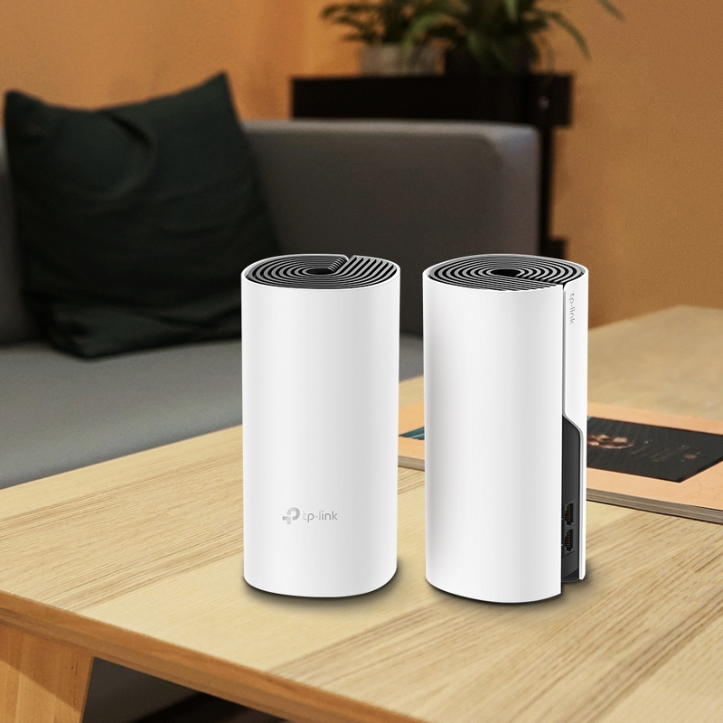 Detalle 2 de TP-Link Deco M4 sistema WiFi Mesh AC1200 dual band Gigabit Pack 2
