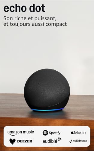 Thumbnail 7 de Echo Dot (Nouvelle génération) – Enceinte connectée Alexa+ Anthracite