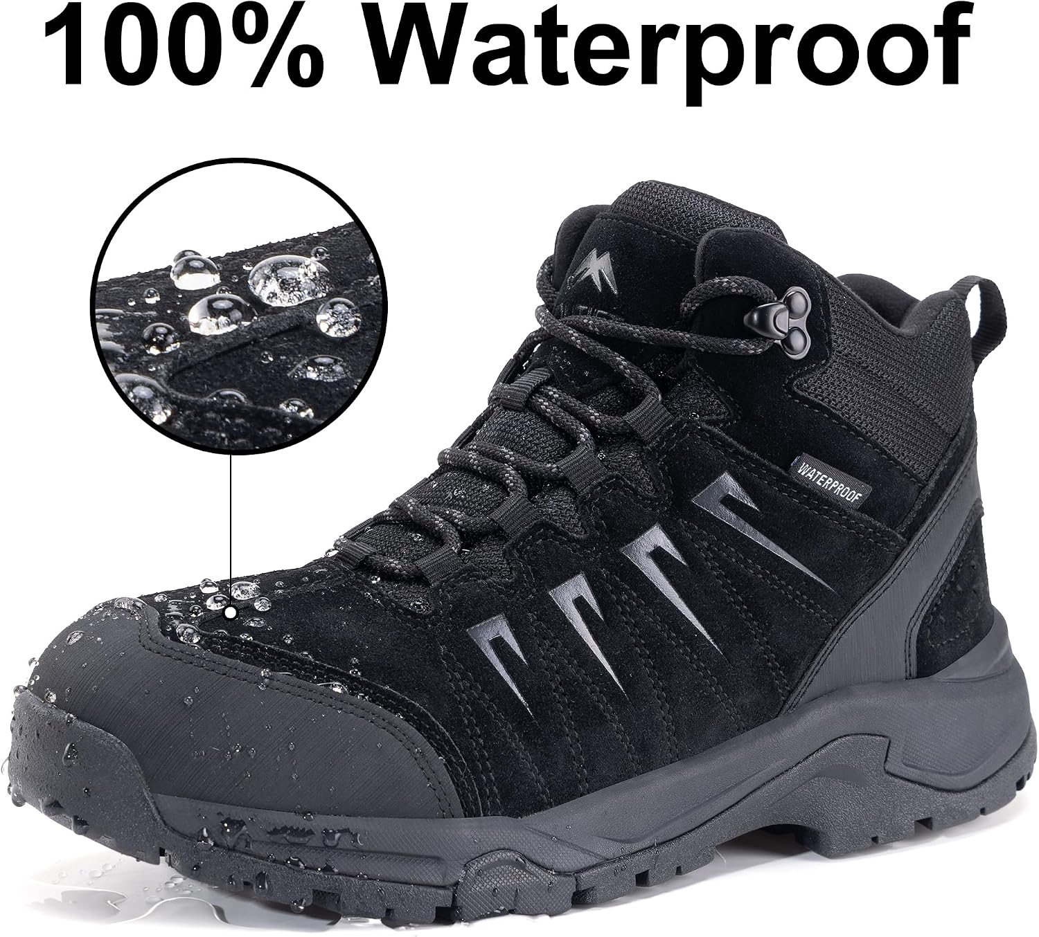 Thumbnail 5 de OUTJET Men's Waterproof Hiking Boots Mid Ankle