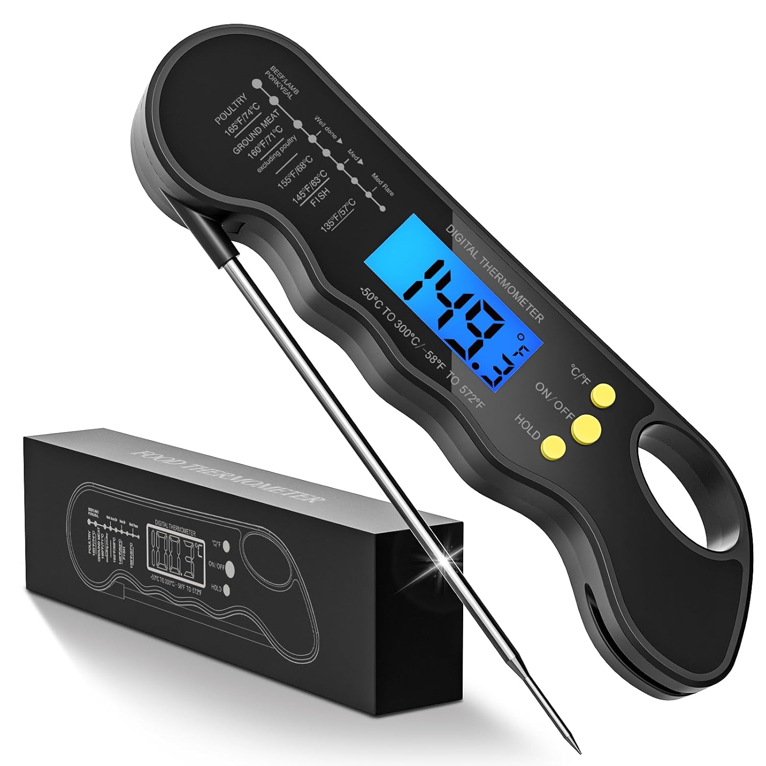 Detalle de Q128 Instant-Read Meat Thermometer