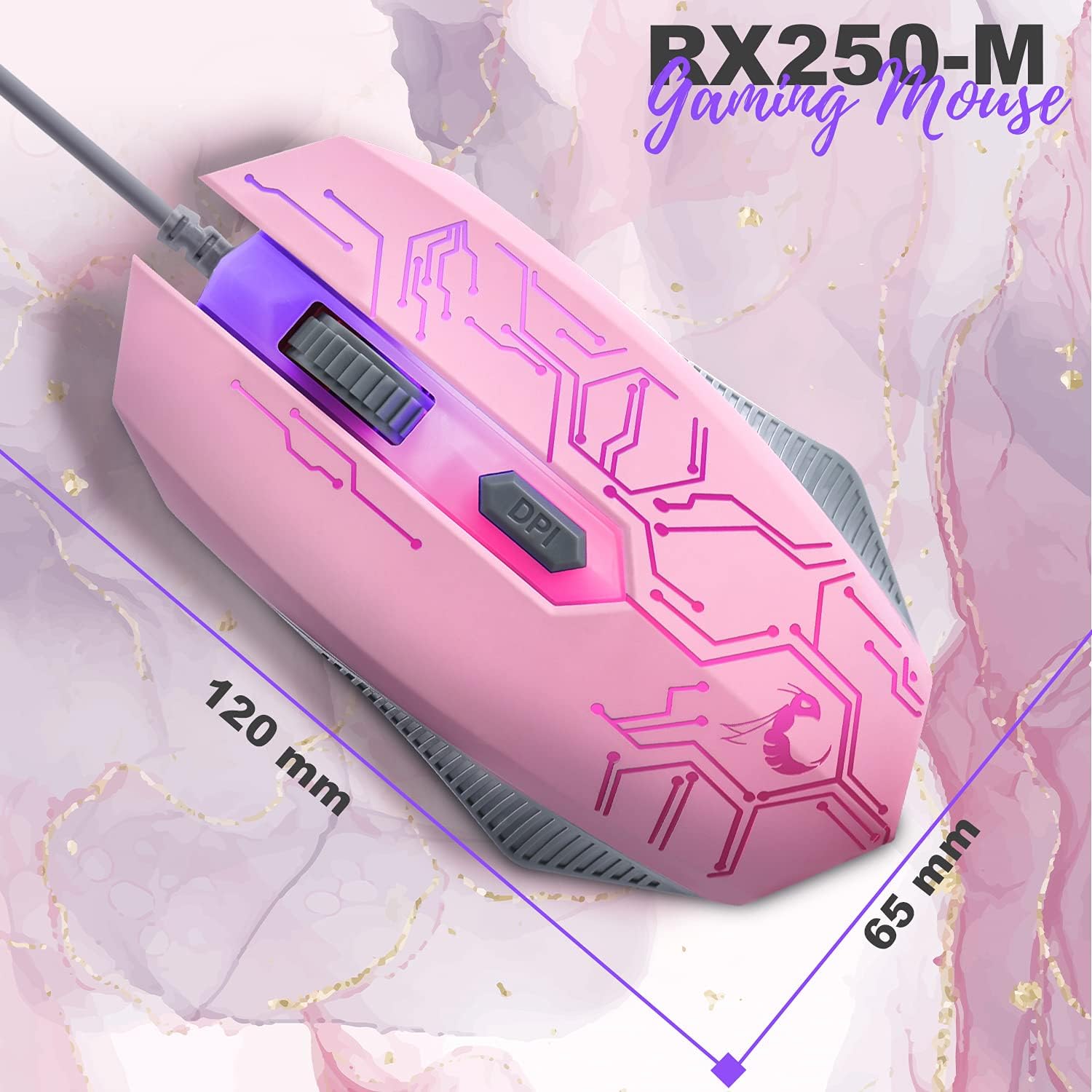 Thumbnail 3 de Hornet RX-250 4in1 pink gaming bundle