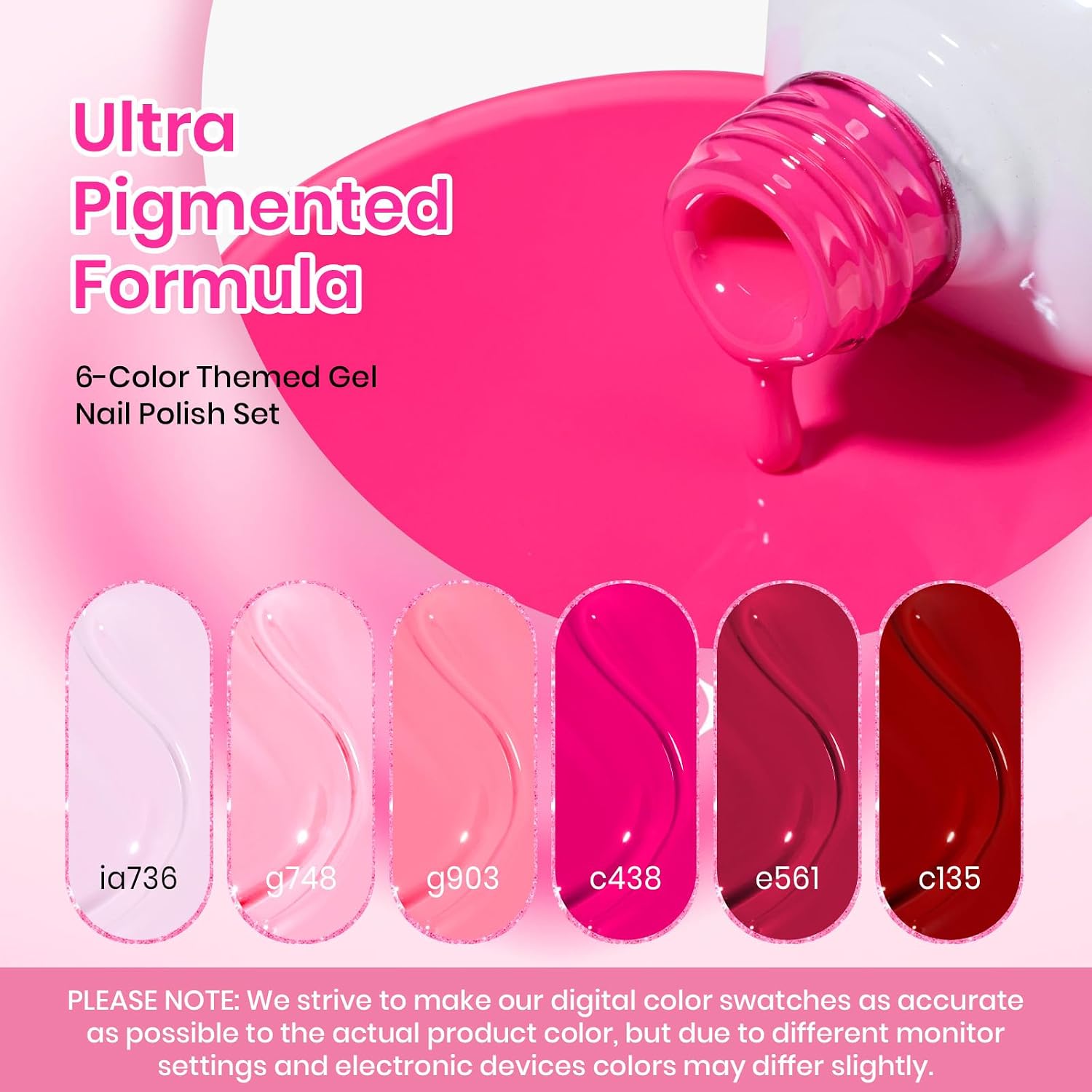 Detalle 2 de Beetles Tipex Lite 192pcs Nail Tips ๐