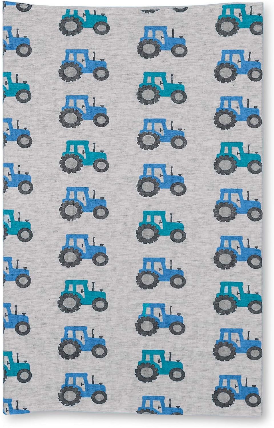 Detalle de Sterntaler Multifunktionstuch Traktor – Jungen Halstuch & Mütze aus Melange-Singlejersey mit UV-Schutz 50+ (Größe 1, silber)
