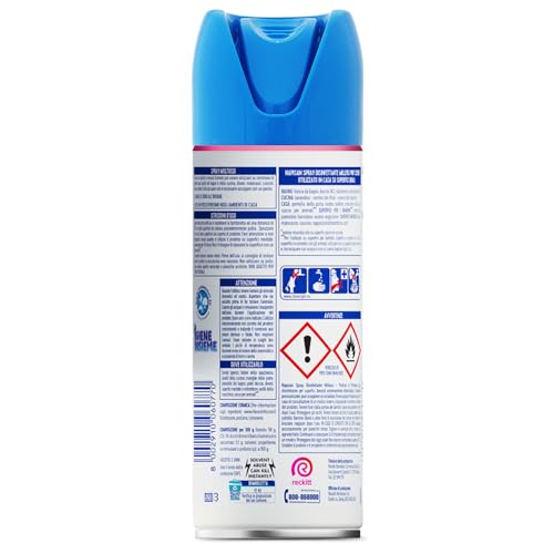 Detalle de Napisan Spray Disinfettante Milleusi – 3x400 ml per tessuti e superfici, Profumo di Primavera