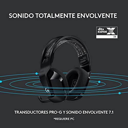 Thumbnail 10 de Logitech G G733 Lightspeed: auriculares inalámbricos para gaming con micrófono Blue Vo!CE y RGB