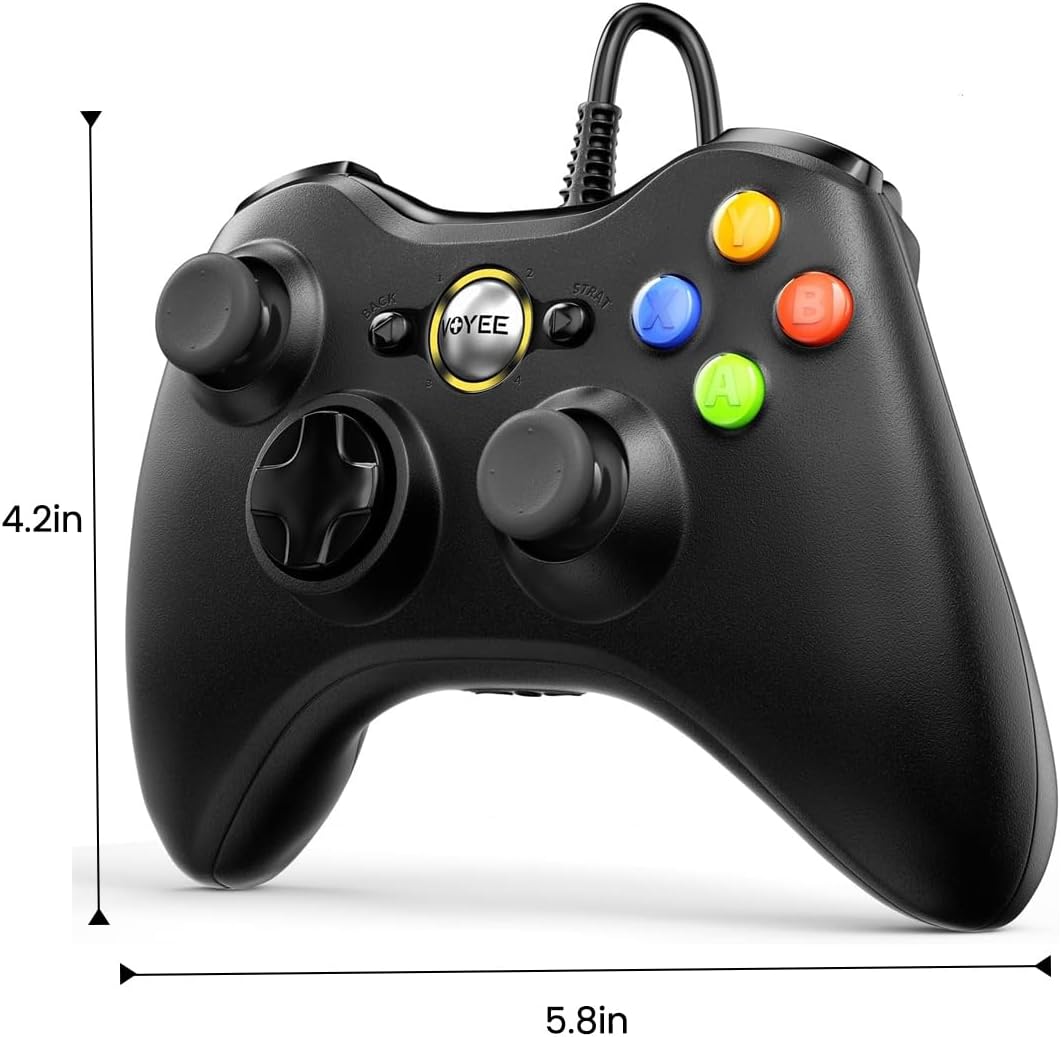 Detalle 2 de VOYEE PC Controller Wired for Xbox 360