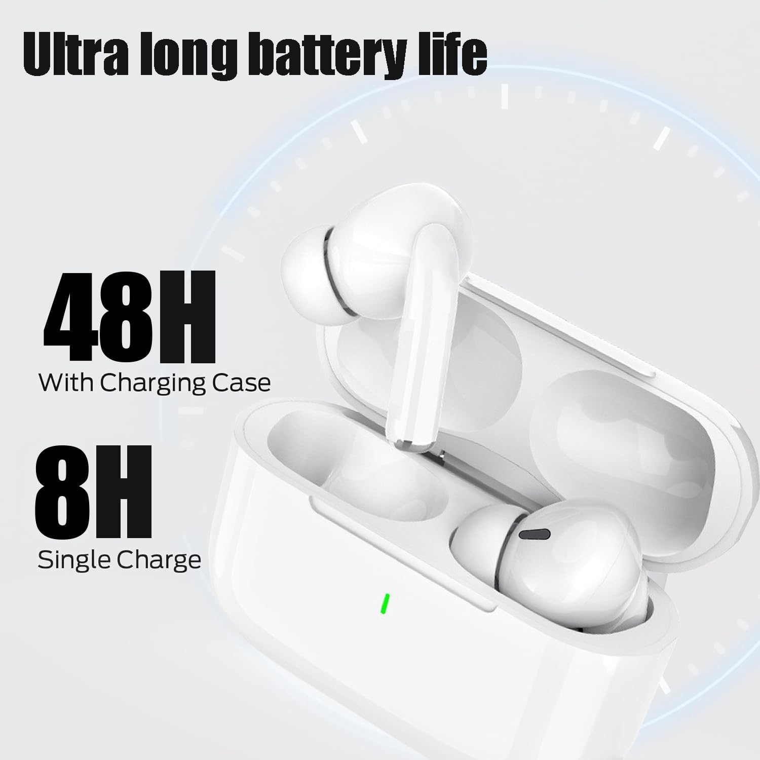 Detalle de iLove Wireless Earbuds review: Bluetooth 5.4, IP68 (IP8) and 48h playtime