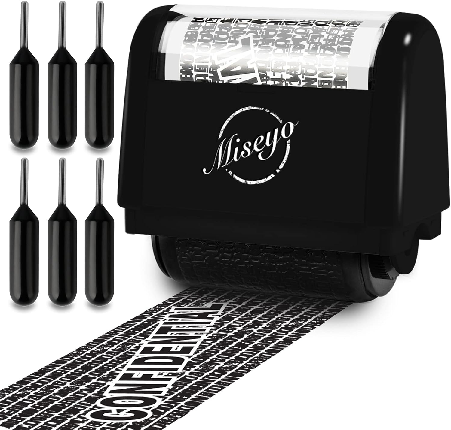 Miseyo Identity Theft Roller Stamp 1.5in