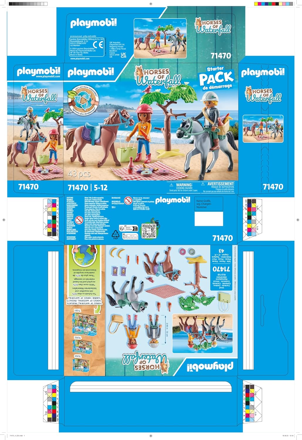 Thumbnail 2 de Playmobil Horseback Riding Playset
