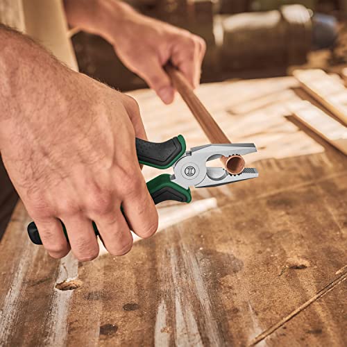 Detalle 2 de Bosch Juego de 3 alicates Premium, empuñadura suave 🛠