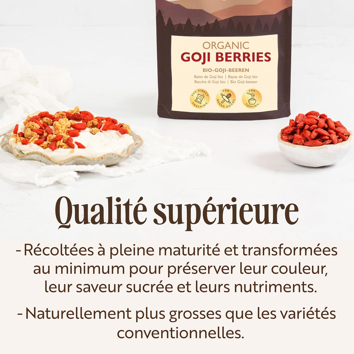 Thumbnail 4 de Sevenhills Wholefoods Baies de Goji 500g 🍇