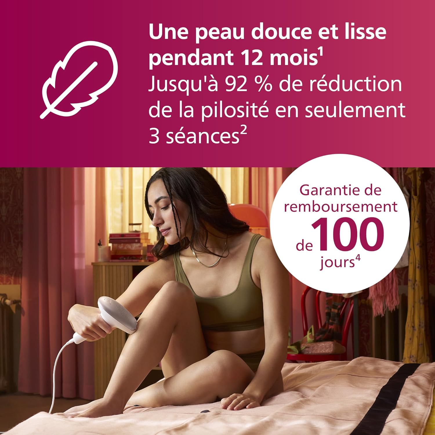 Thumbnail 2 de Philips Lumea série 7000 épilateur IPL 💁♀
