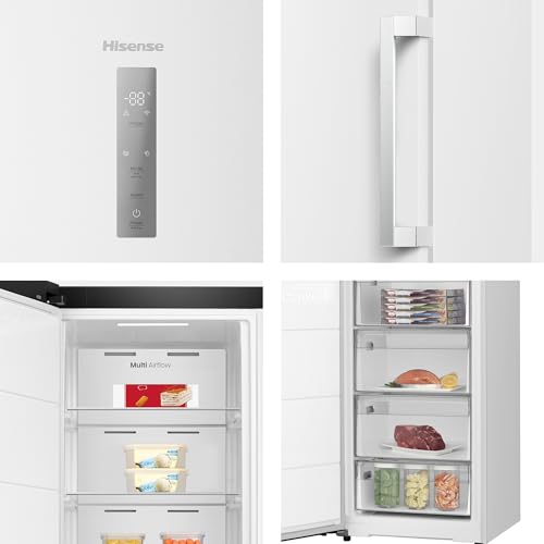 Thumbnail 11 de Hisense FT3K310SEWE1 Congelador 1 Puerta Total No Frost Kitchen Fit (312 L) Blanco