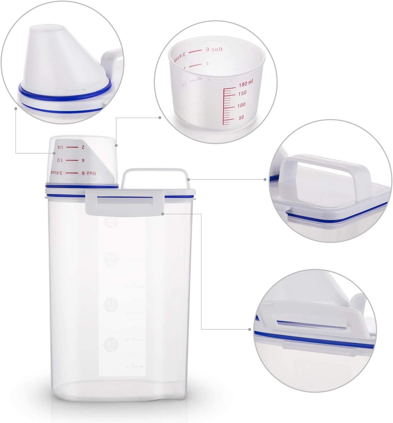 Thumbnail 1 de TBMax 2L Pet Food Storage Container