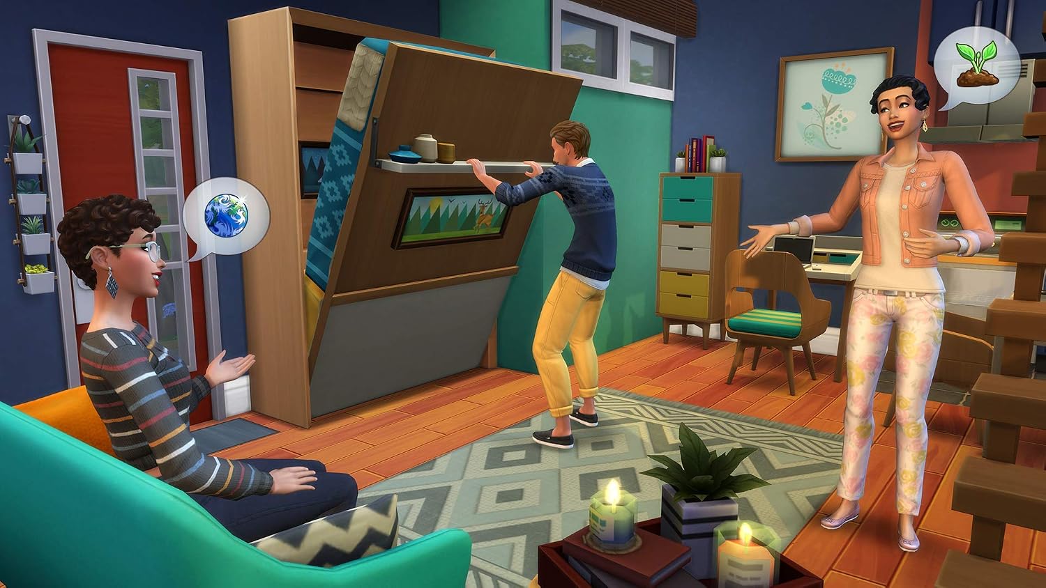 Detalle 2 de The Sims 4 Tiny Living (SP16) Stuff Pack (PC/Mac) – Origin Download Code (English)
