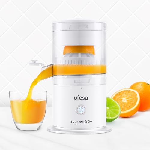 Thumbnail 3 de Ufesa Squeeze & Go White 🥤 Exprimidor Inalámbrico Portátil