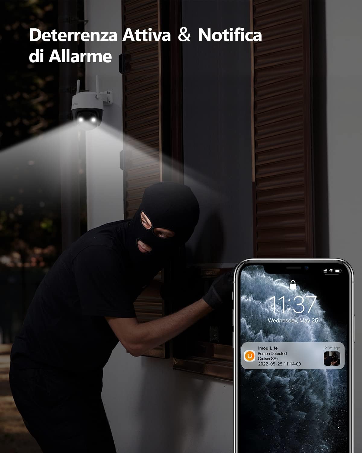 Thumbnail 5 de Imou Cruiser SE+ 3MP Telecamera Wi‑Fi Esterno