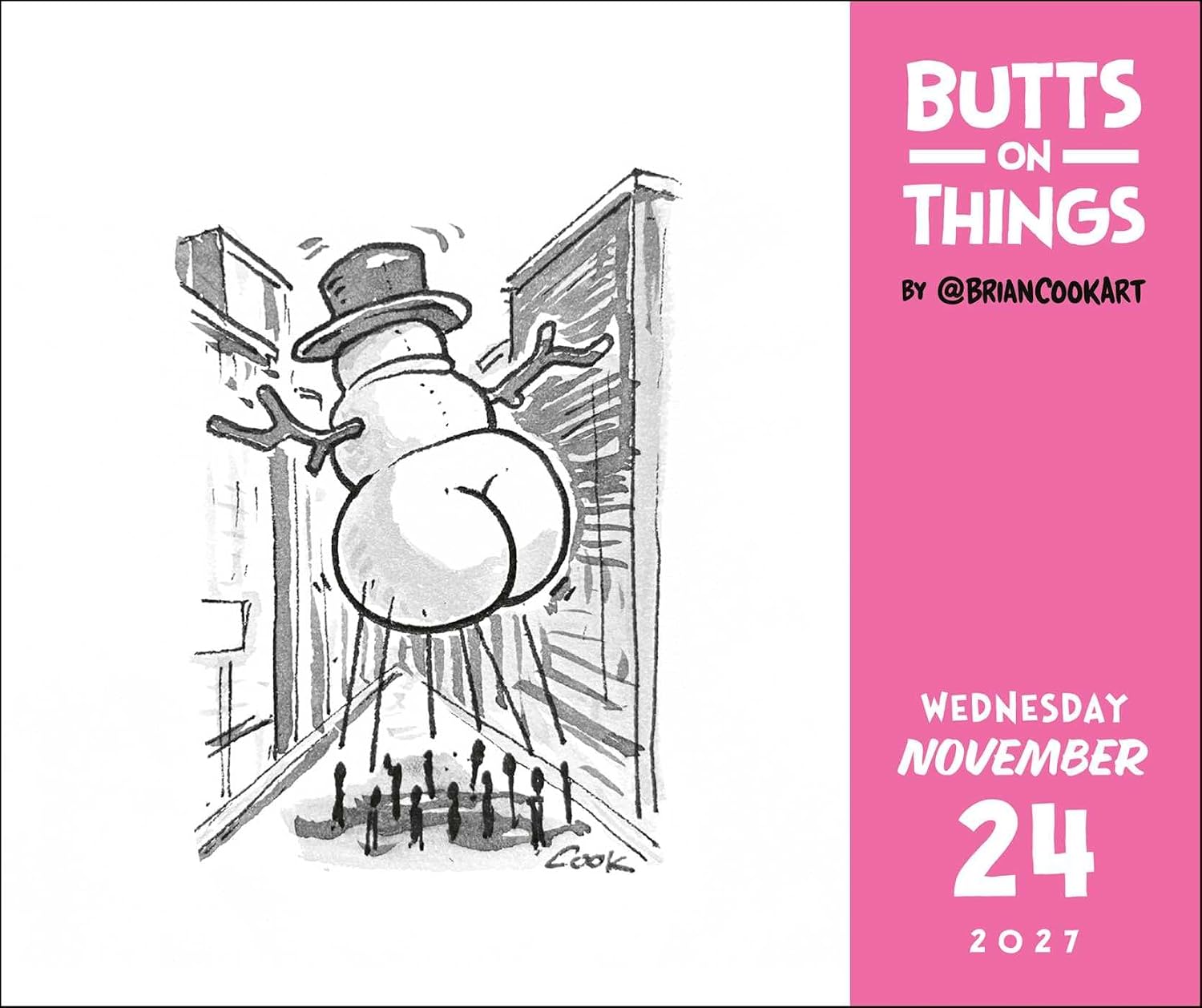 Thumbnail 6 de Butts on Things 2027 Day-to-Day Calendar
