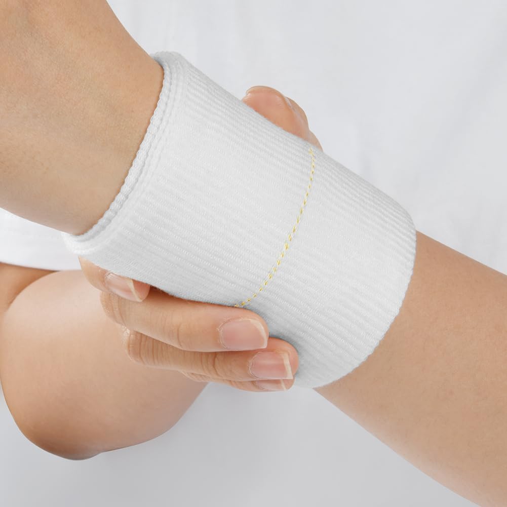 Detalle 2 de Flintronic Bendaggio Tubolare per Braccio 7,5 cm x 5 m: supporto elastico in cotone per ferite, edemi e fasciature multiple