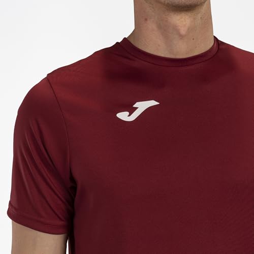 Detalle de Joma Combi M/C, Maglietta Uomo Bordeaux, S – una base pratica per allenamenti quotidiani