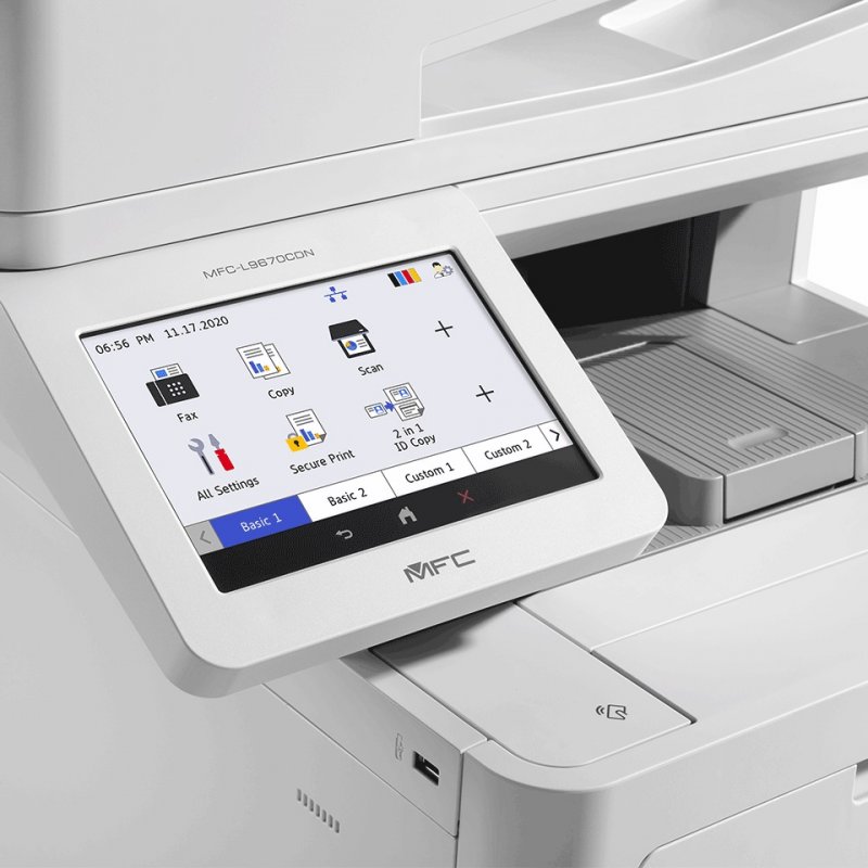 Detalle de Brother MFC-L9670CDN impresora multifunción A4 📄