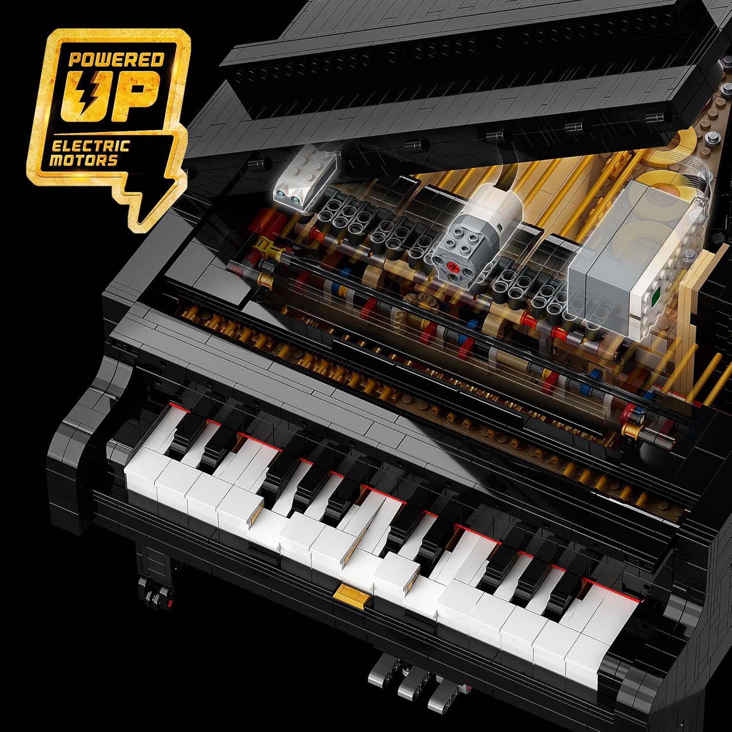 Thumbnail 3 de LEGO Ideas 21323 Le Piano à Queue (moteur, fonctions électriques) – maquette pour adultes à exposer