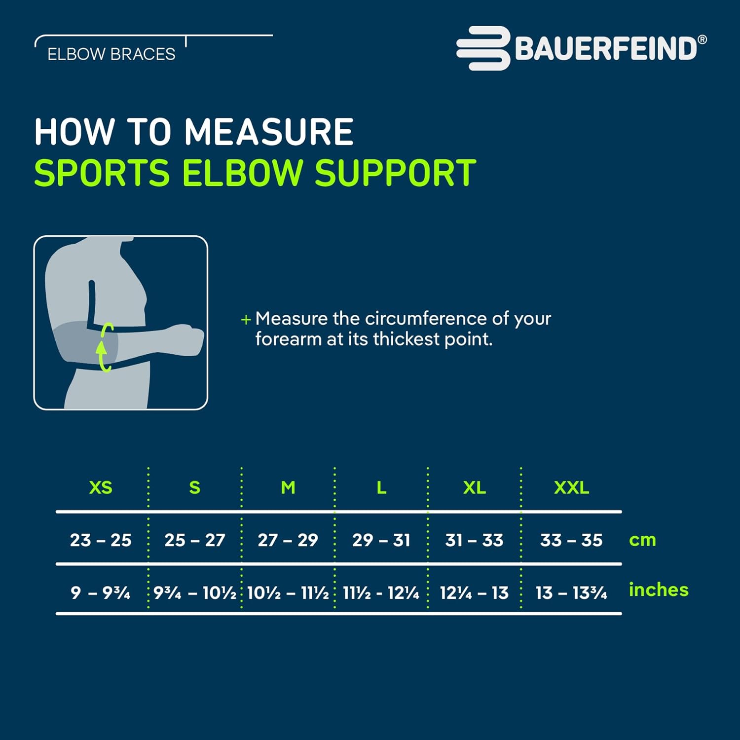 Thumbnail 3 de BAUERFEIND Ellenbogenbandage Elbow Support XL