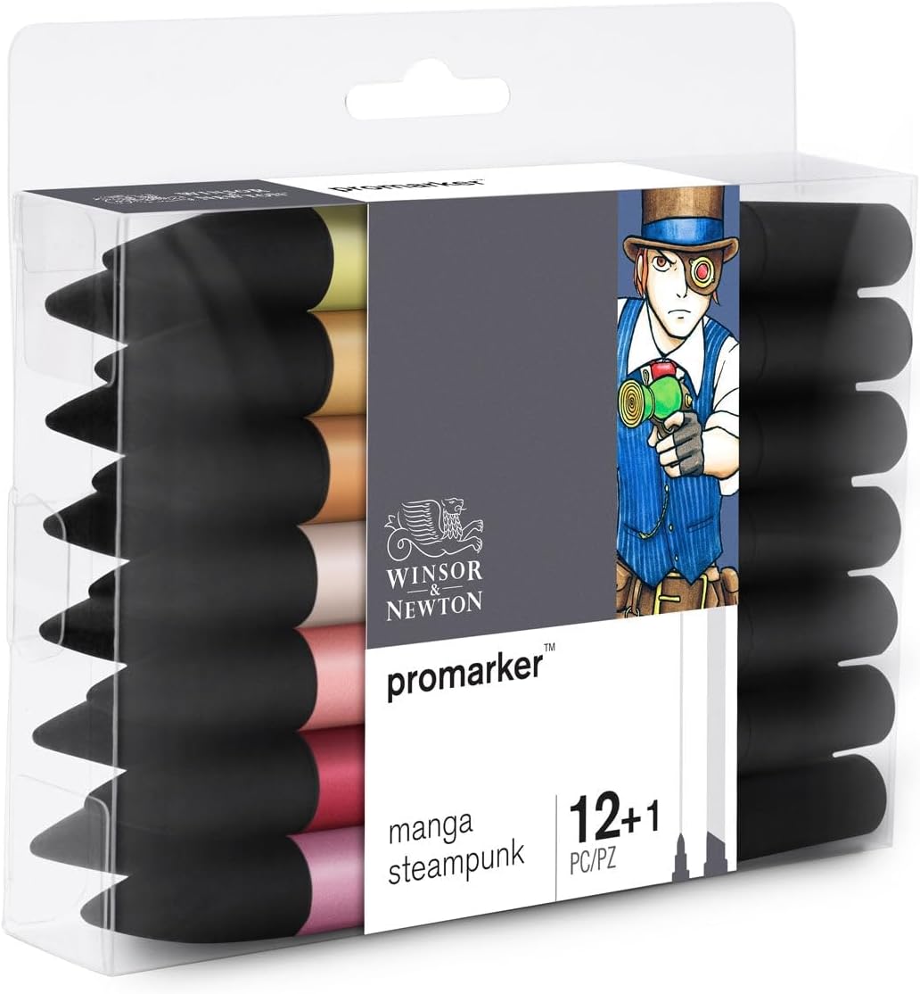 Detalle 2 de Winsor & Newton ProMarker - 6 Pennarelli Toni Pastello