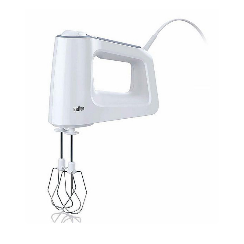 Detalle 2 de Braun HM 3100 WH MultiMix 3: batidora de varillas potente y manejable para repostería y masas