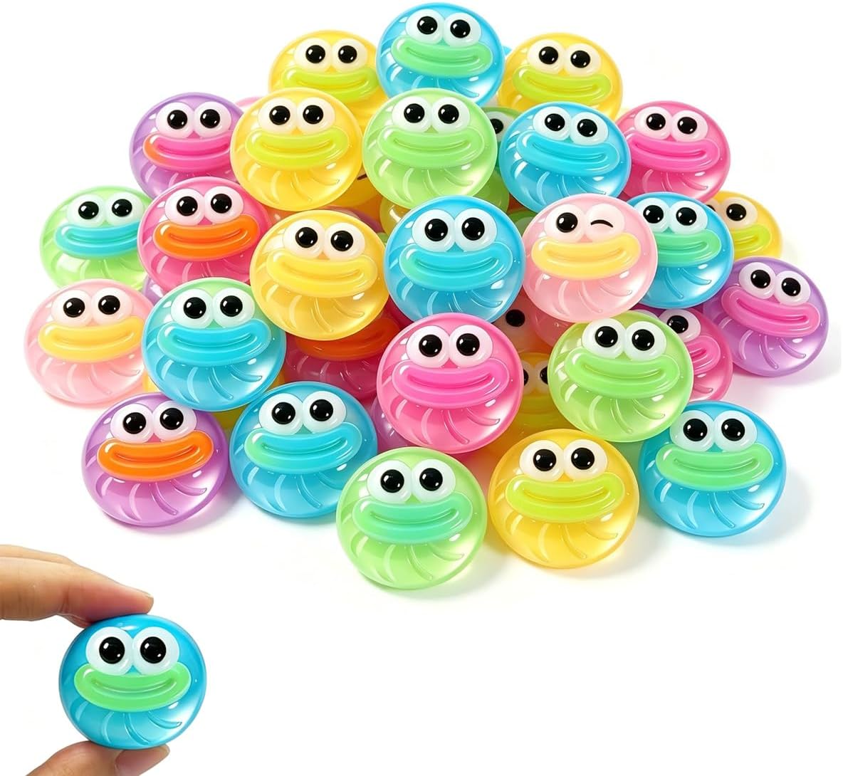 Detalle de TXGNUC 24-Pack Mini Squishies, TPR Squeeze Fidget Toys for Party Favors