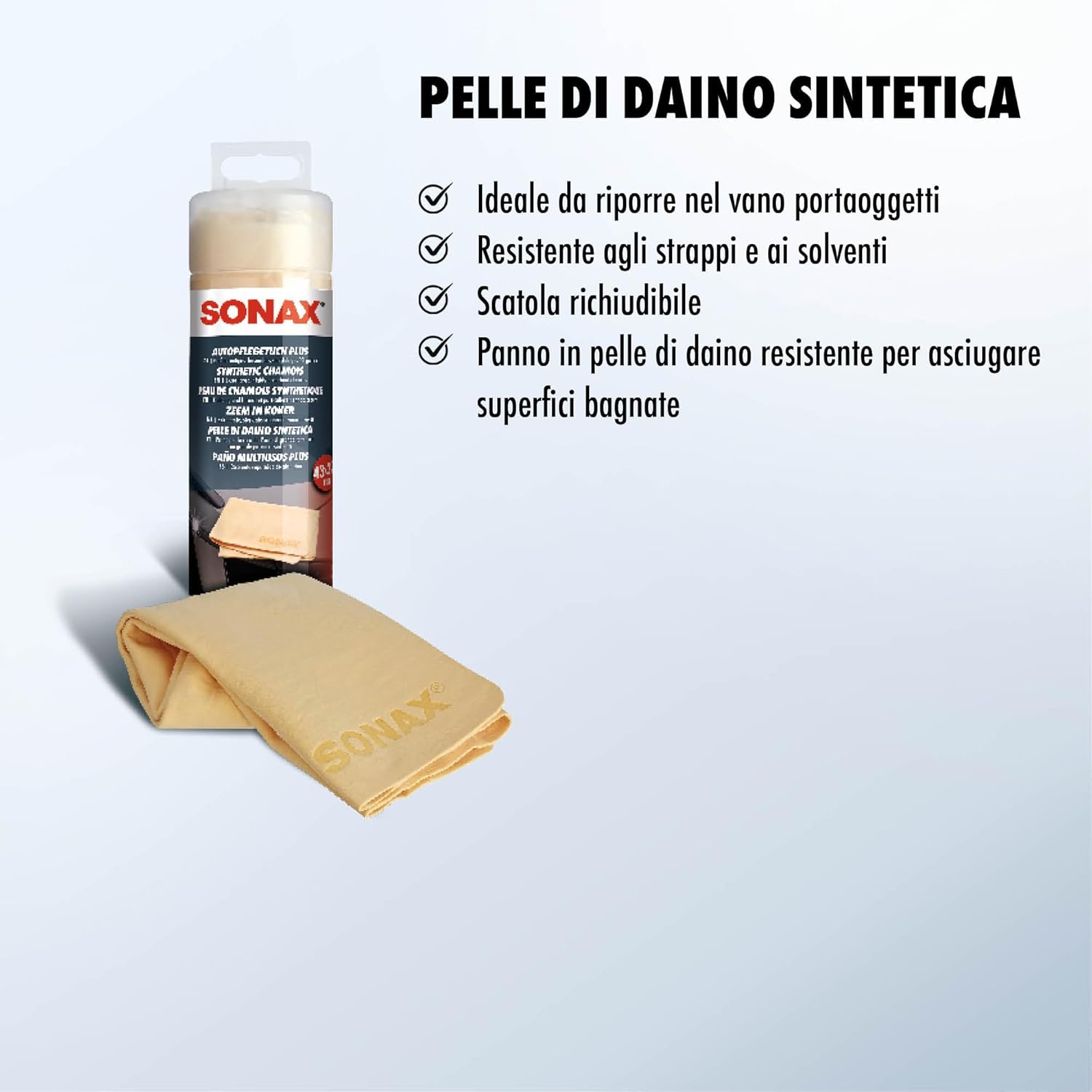 Thumbnail 2 de SONAX Pelle di daino sintetica (1 pezzo) – panno assorbente per auto, art. 04177000