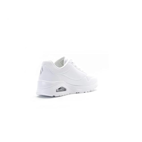 Detalle de Skechers Uno Stand On Air – Scarpe da ginnastica da donna, Bianco 01, 38 EU