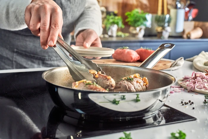 Thumbnail 9 de Demeyere Cosi 3 Edelstahl-Bratpfanne 28 cm