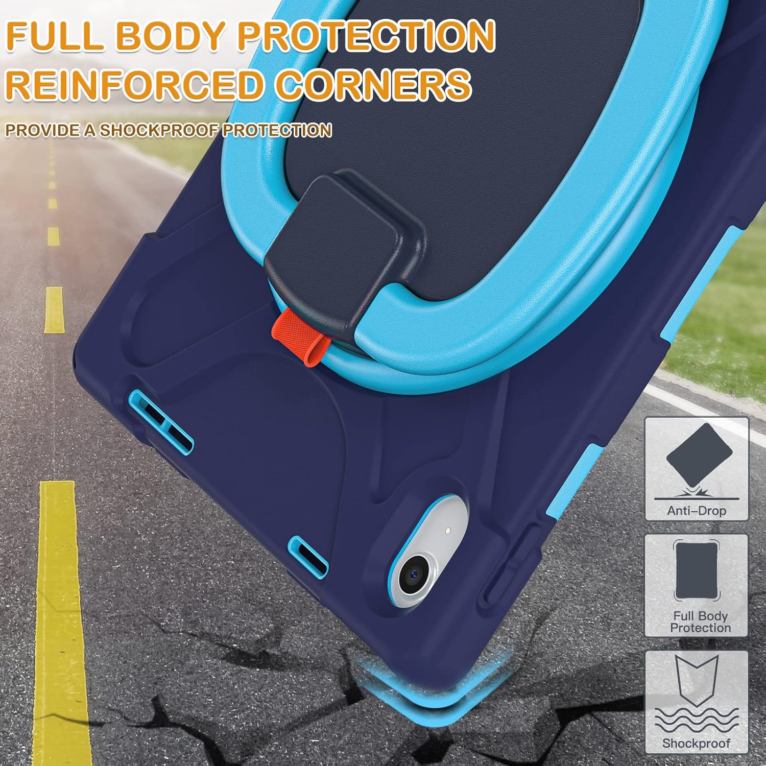 Thumbnail 5 de BRAECN Case for iPad A16 11" Heavy Duty with Strap