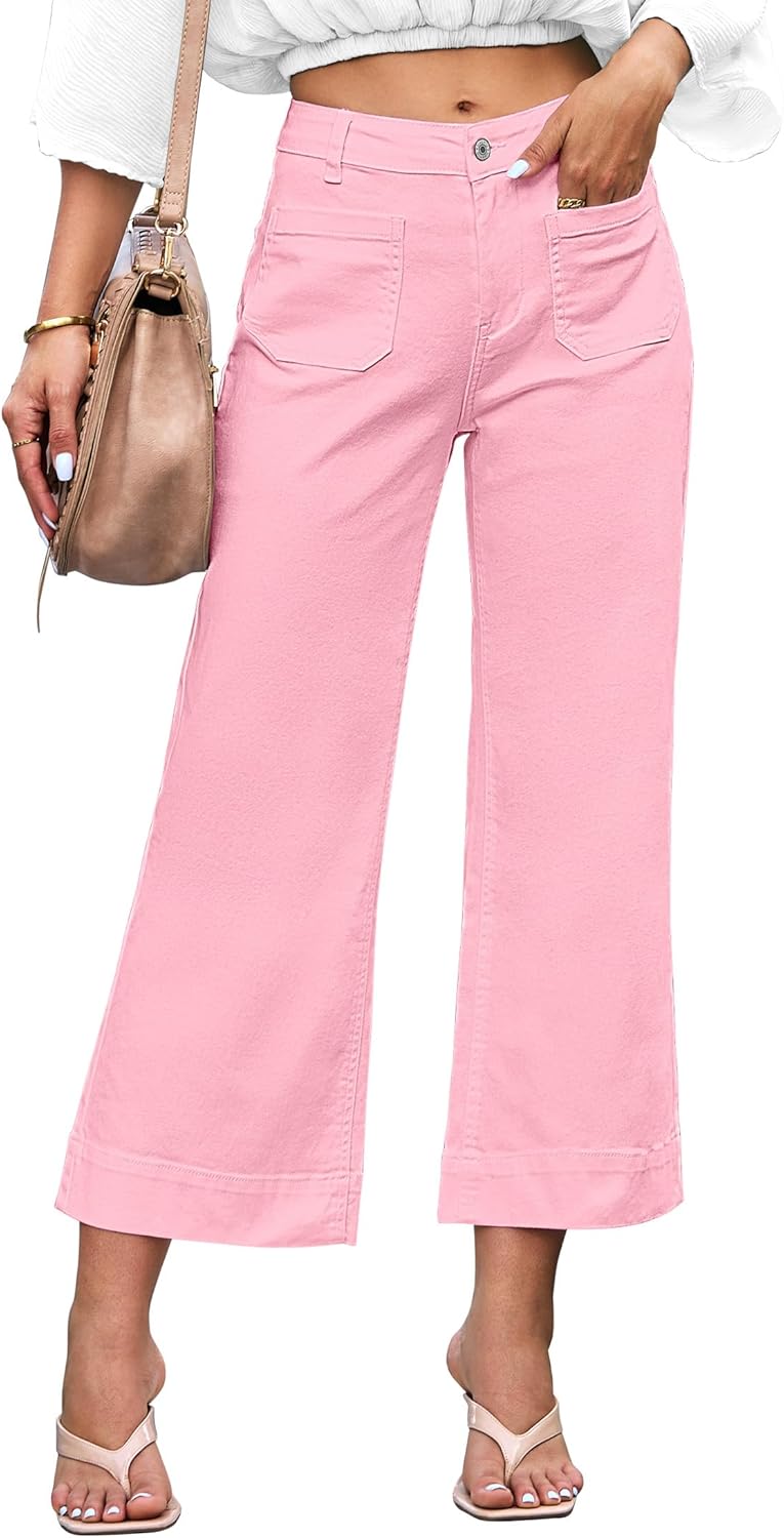 Detalle de luvamia Wide Leg Jeans 26 inch inseam
