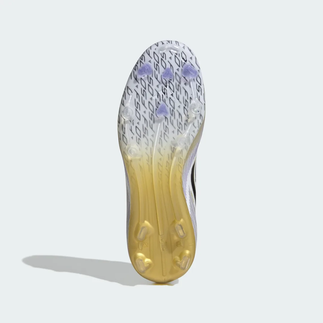 Detalle de Bota F50 Elite para césped natural seco – Adolescentes (Adidas)