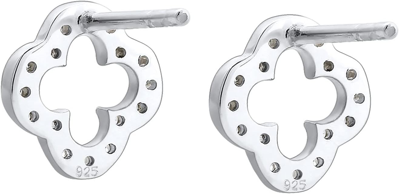 Thumbnail 3 de Elli Kleeblatt Ohrstecker aus 925 Silber