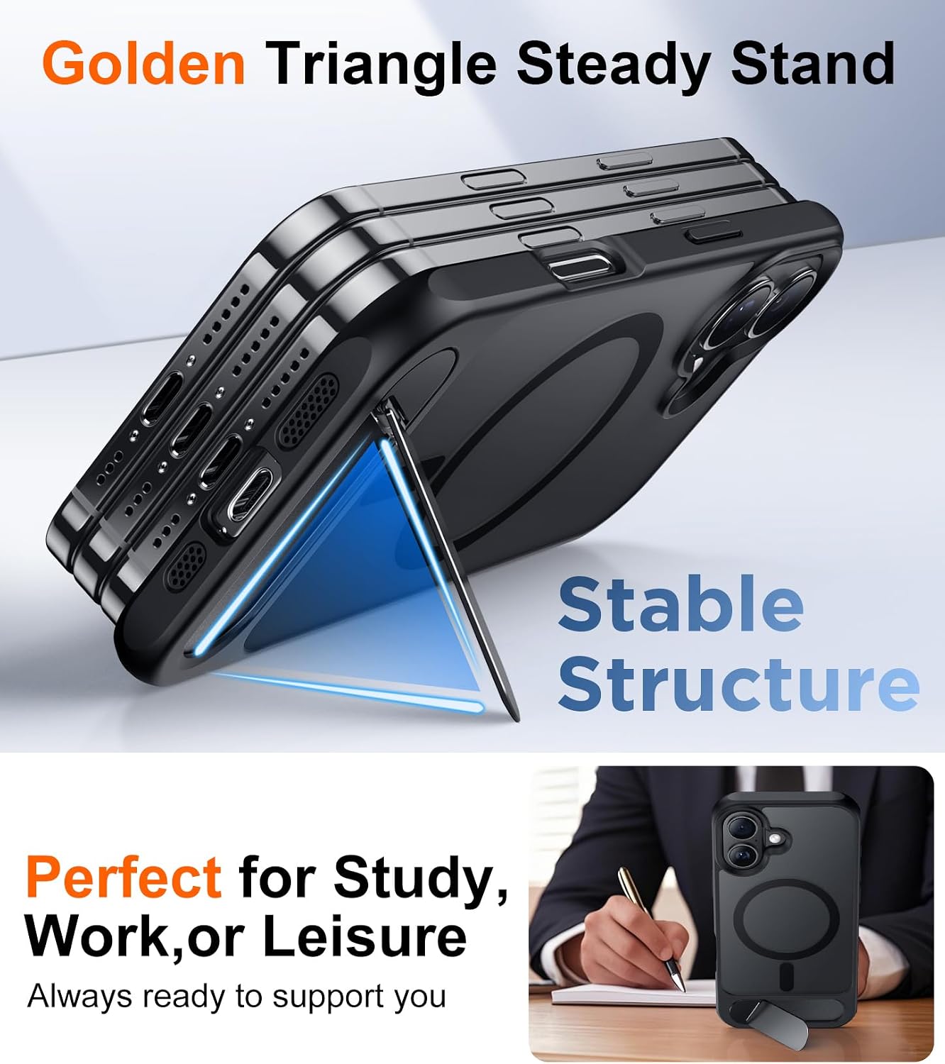 Thumbnail 4 de Temdan iPhone 17 Case MagSafe Compatible, 6.3"