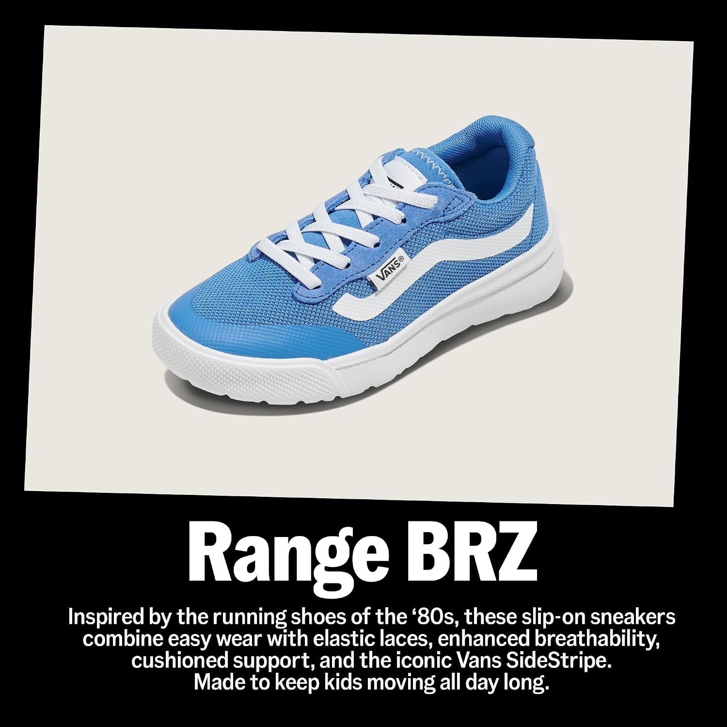 Detalle de Vans Unisex Kid's Range BRZ V Sneaker