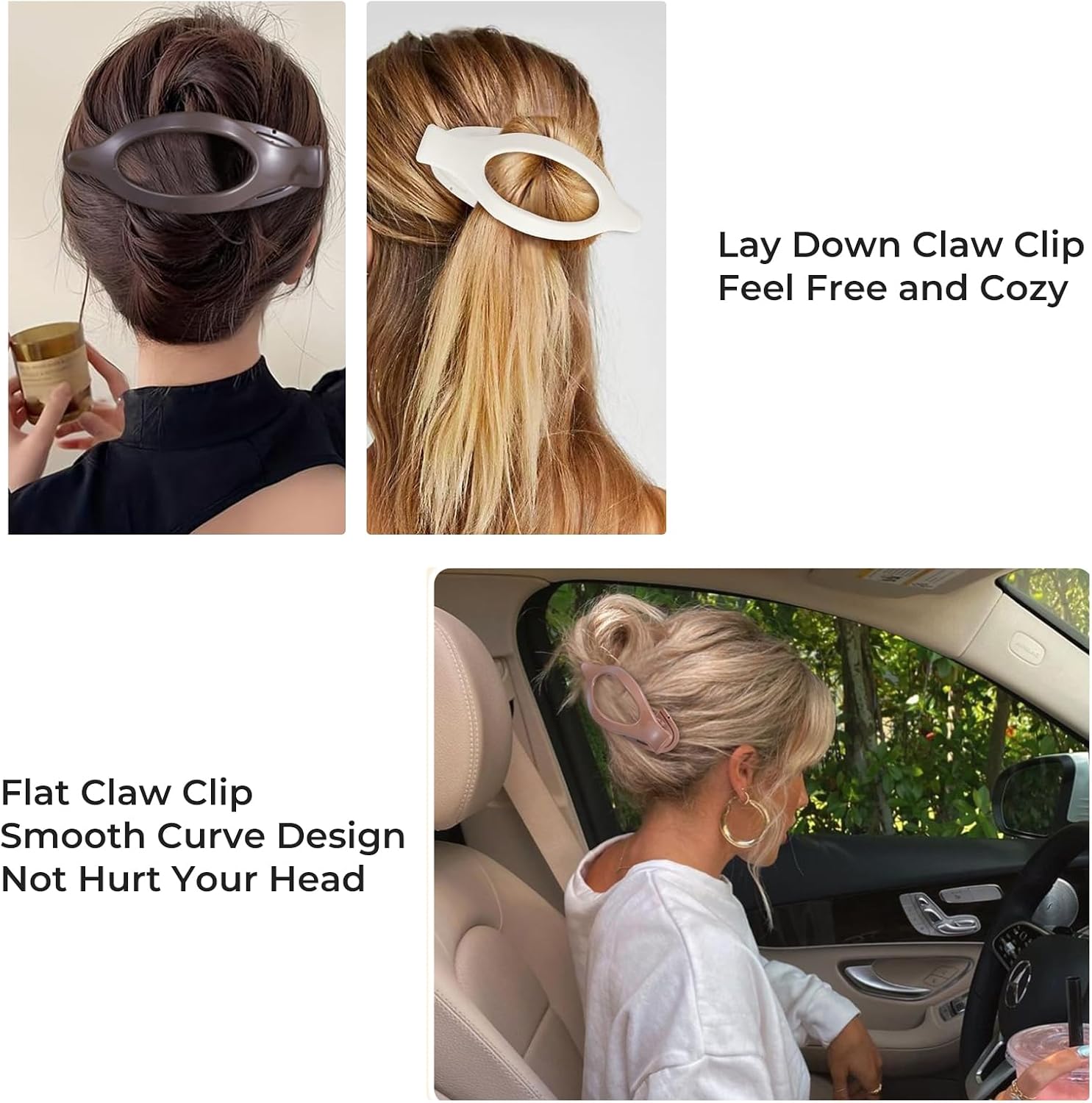 Detalle 2 de Flat hair clips, 9-piece set