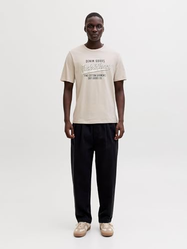 Thumbnail 5 de JACK & JONES JJethan Tee SS – Lot de 3 T-Shirts à col rond, Vert Olive, Regular Fit, Hommes