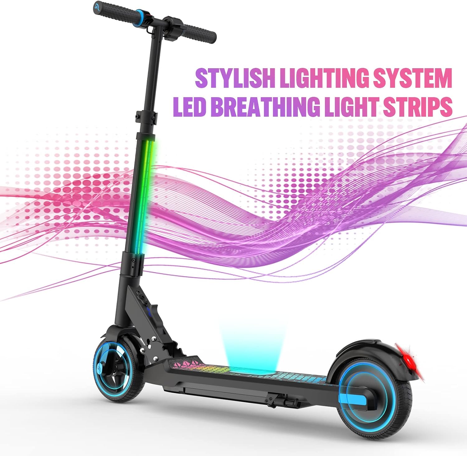 Detalle de EVERCROSS EV06C kids electric scooter 15 km/h