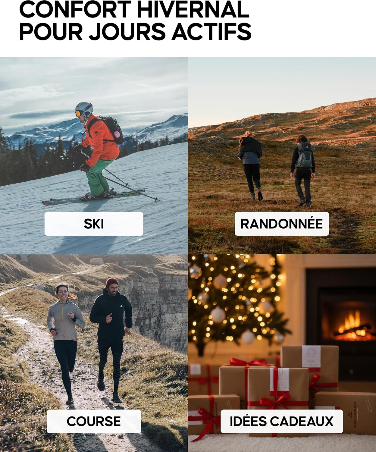 Detalle 2 de DANISH ENDURANCE Bandeau Mérinos 180 g/m² 🧣