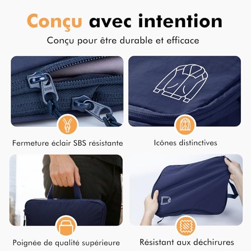 Thumbnail 3 de Samfolk organisateurs de valise en nylon