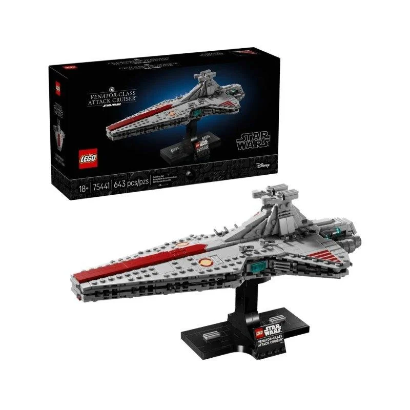 Thumbnail 2 de LEGO Star Wars Crucero de Ataque Clase Venator 75441 — Exposición Coleccionista