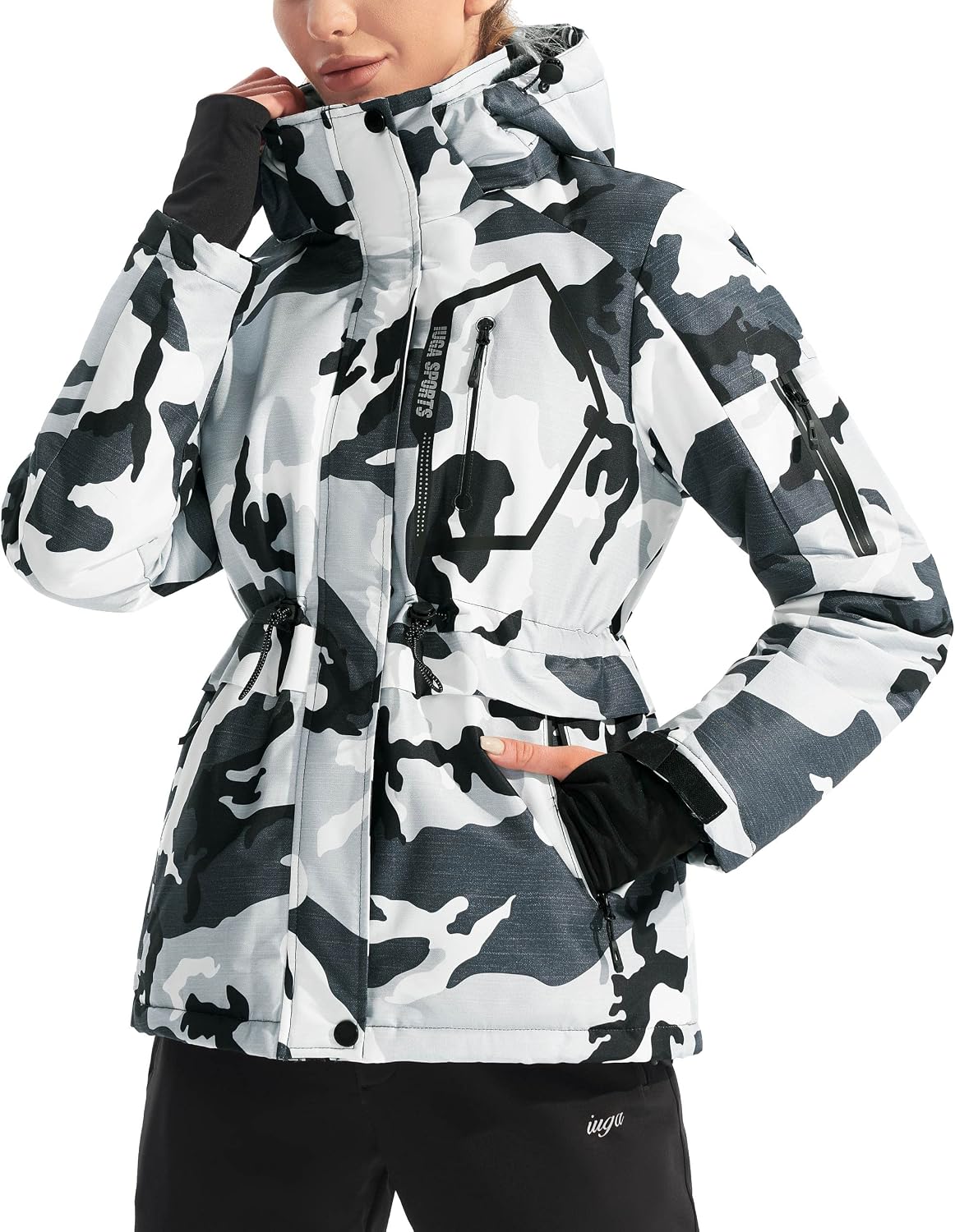 Thumbnail 6 de IUGA Waterproof Ski Jacket Women